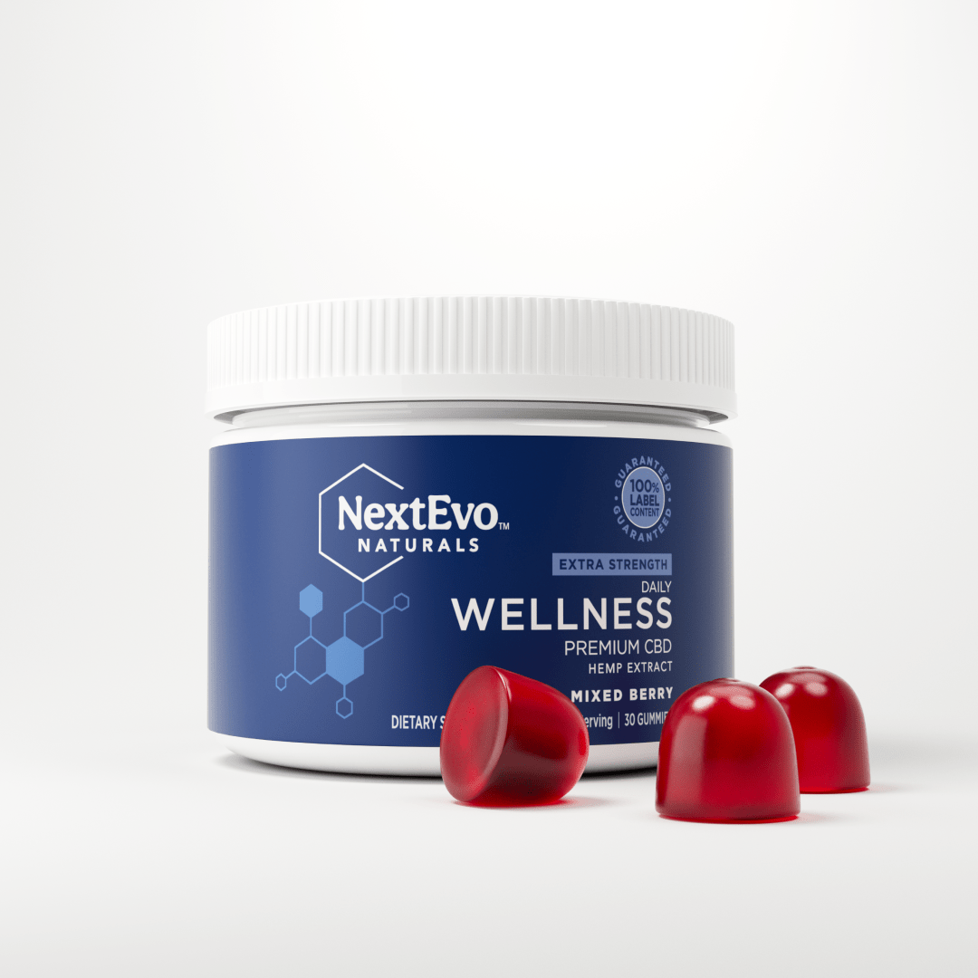 Extra Strength Daily Wellness Premium CBD Gummies 20mg 180ct