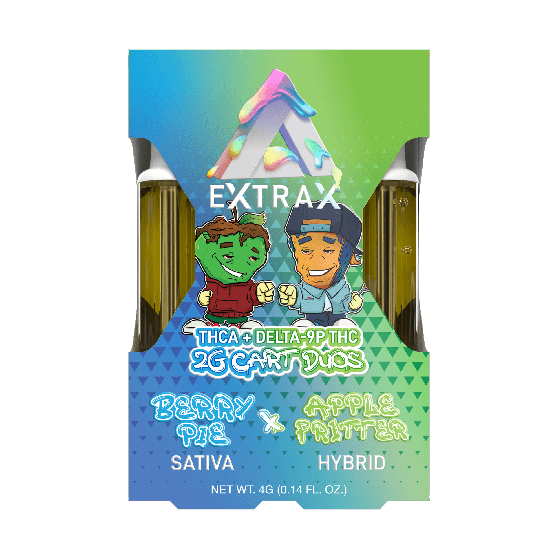 THCA + D9P 2G Cartridge Duo | Adios Blend �Extrax Best Sales Price - Vape Cartridges