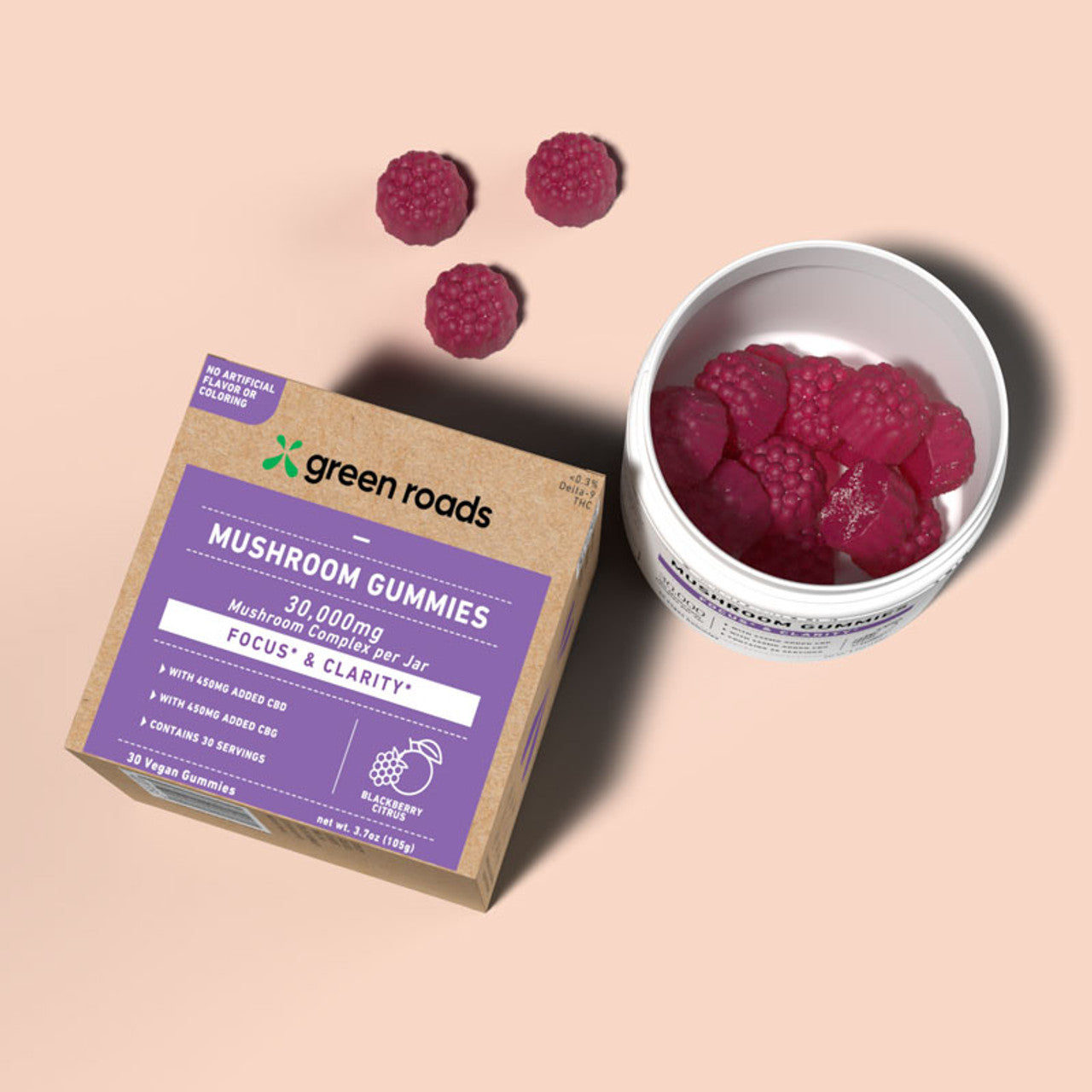 GreenRoads Focus CBD Gummies - (30ct) Best Price