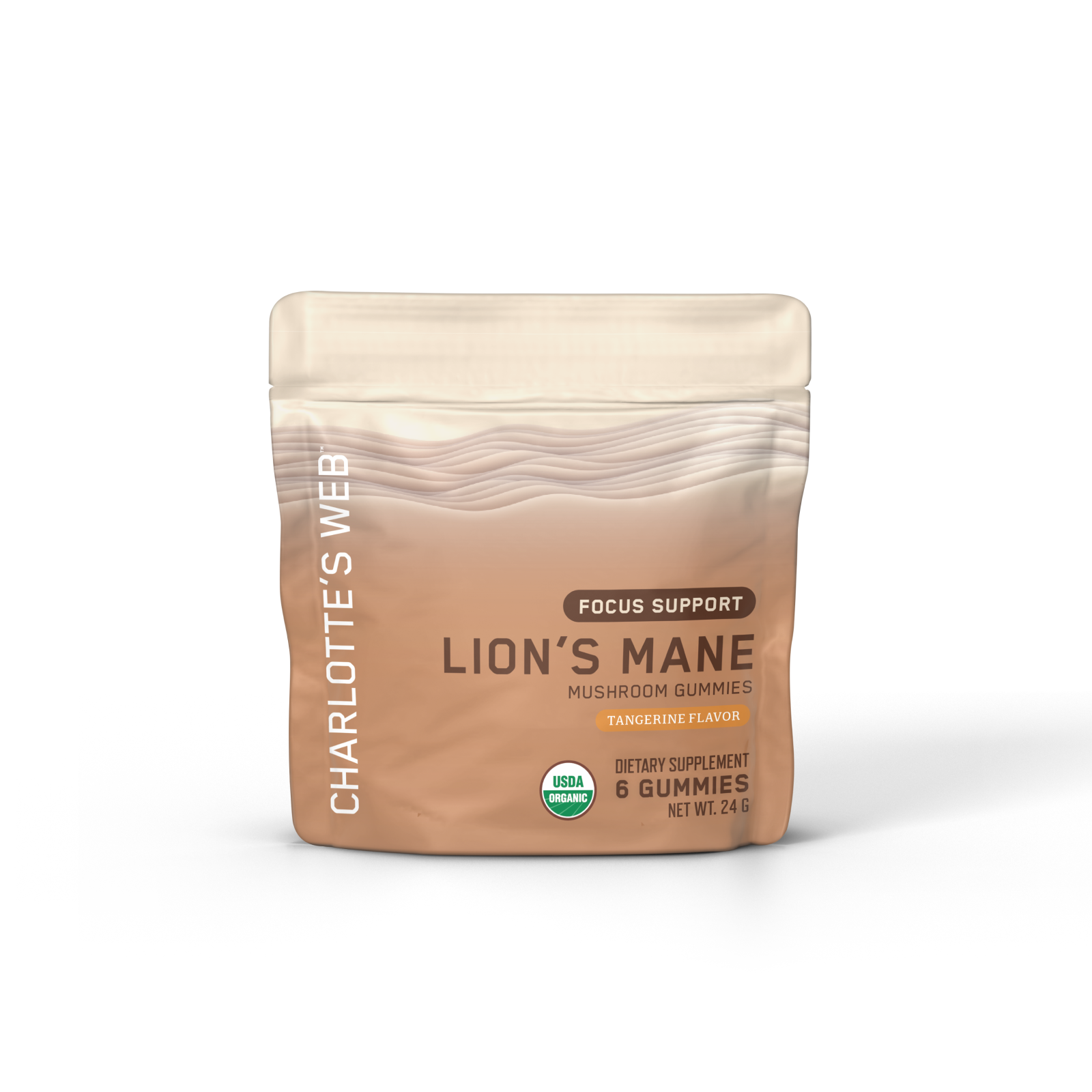 Charlotte's Web Focus Support with Lion's Mane Mushroom Gummy - 6 CT Best Price