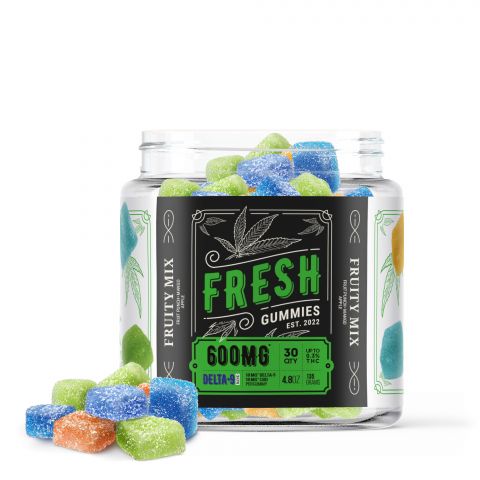 Fresh Delta-9 THC Gummies Fruity Mix 600MG Best Price