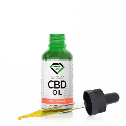 Full Spectrum CBD Oil - 1000mg - Diamond CBD Best Price