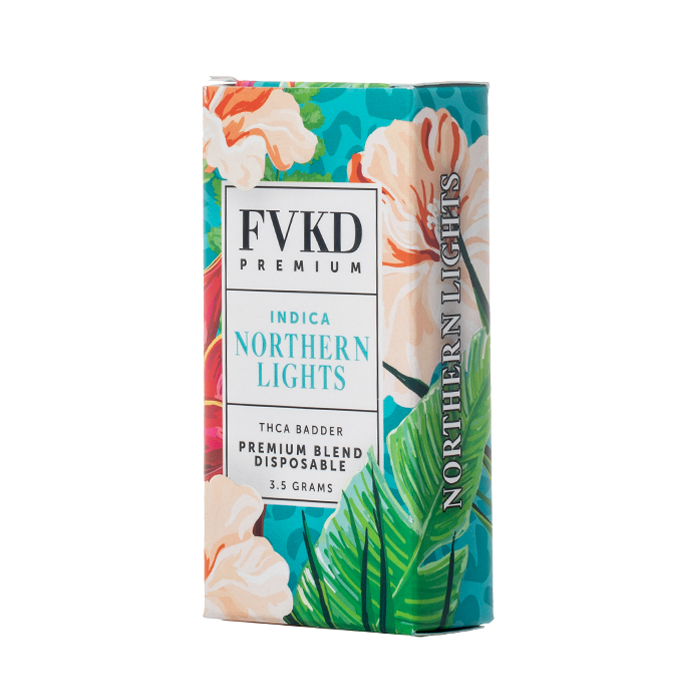 FVKD Premium THCA Badder Disposable Vape – 3.5G