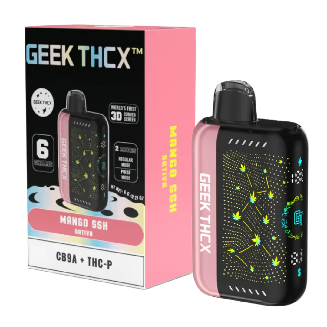 Geek Bar THCX Pulse X CB9A THC-P Disposable Vape 6G