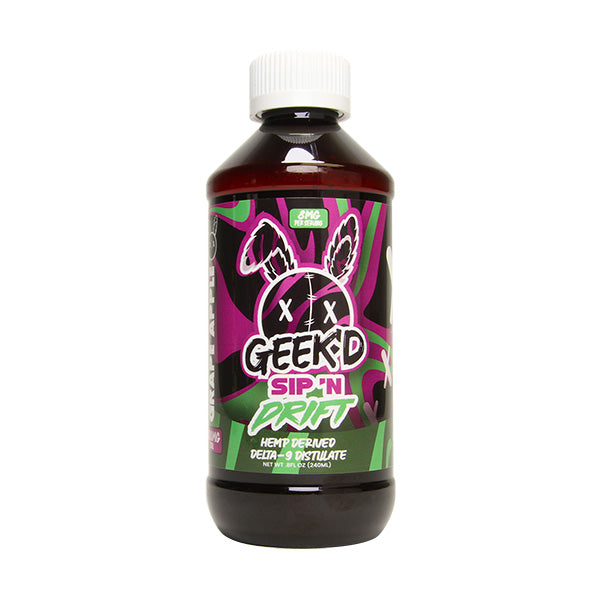 GEEK'D Sip 'N Drift Delta 9 Syrup (800mg) Best Price