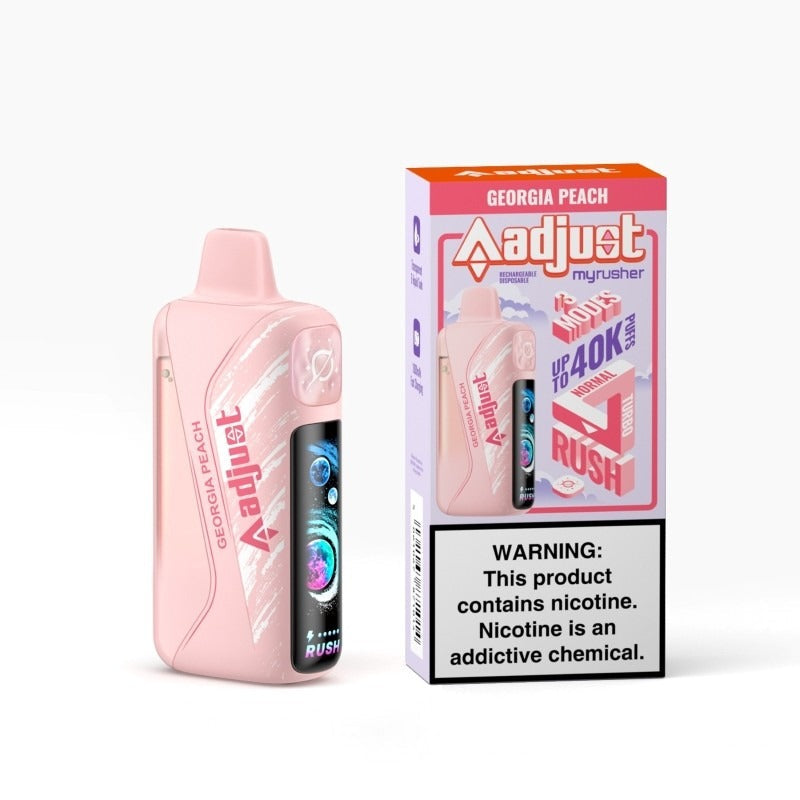 Adjust Myrusher 40K Disposable Vape 5% 20ml (40000 puffs)