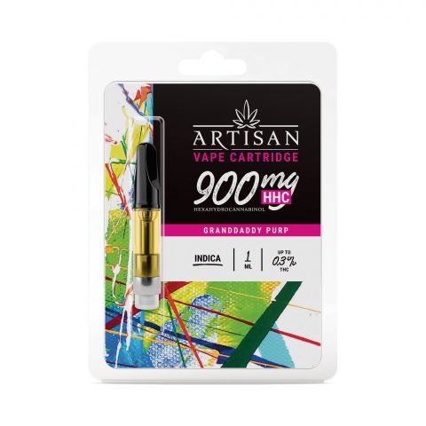 Grand Daddy Purp Cartridge - HHC THC Artisan 900mg Best Price