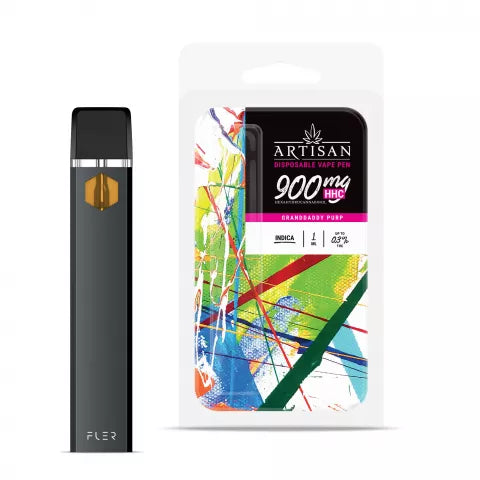 Grand Daddy Purp Strain Vape -Grand Daddy Purp HHC THC Vape Pen - Disposable - Artisan - 900mg Best Price