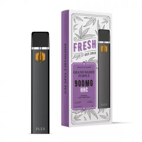 Grand Daddy Purp Strain Vape -Grand Daddy Purple Vape Pen - HHC - Fresh Brand - 900MG Best Price