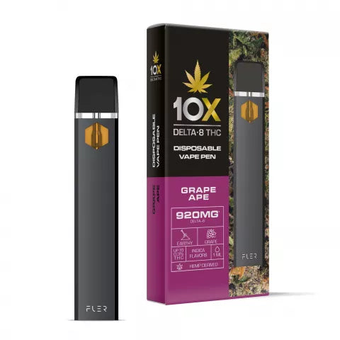 920mg D8 Vape Pen - Grape Ape - Indica - 1ml - 10X Best Price