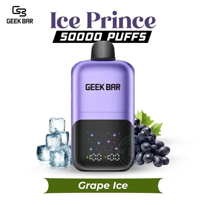 Geek Bar Ice Prince 50K 50000 Puffs Disposable Vape 5%
