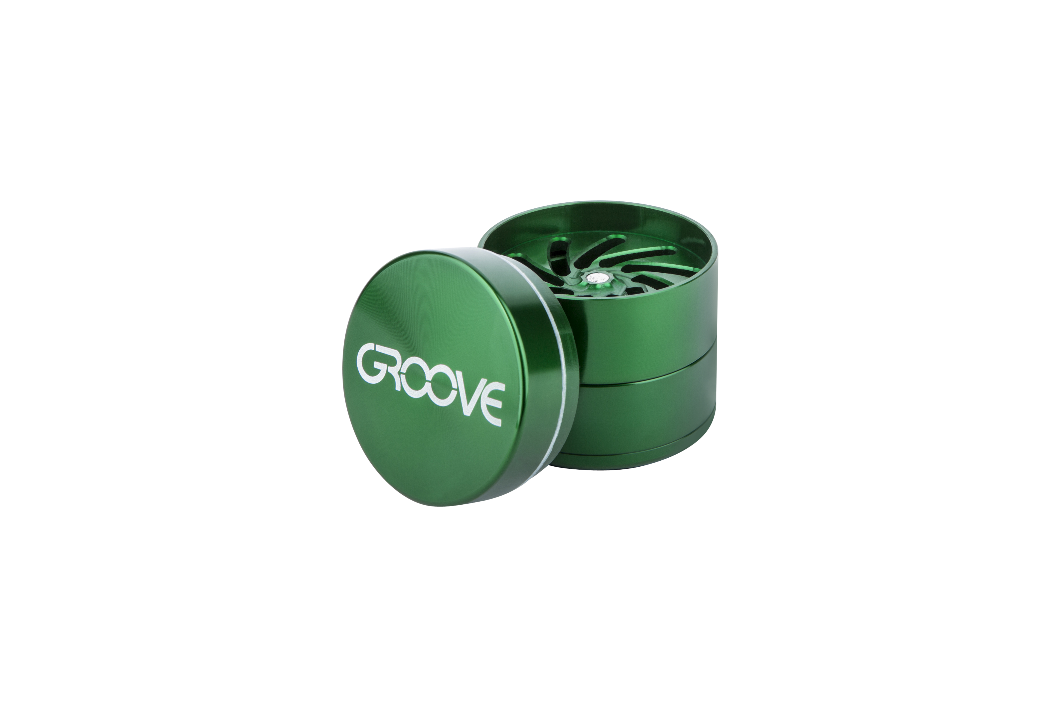 Aerospaced Groove 4-Piece Aluminum Grinders