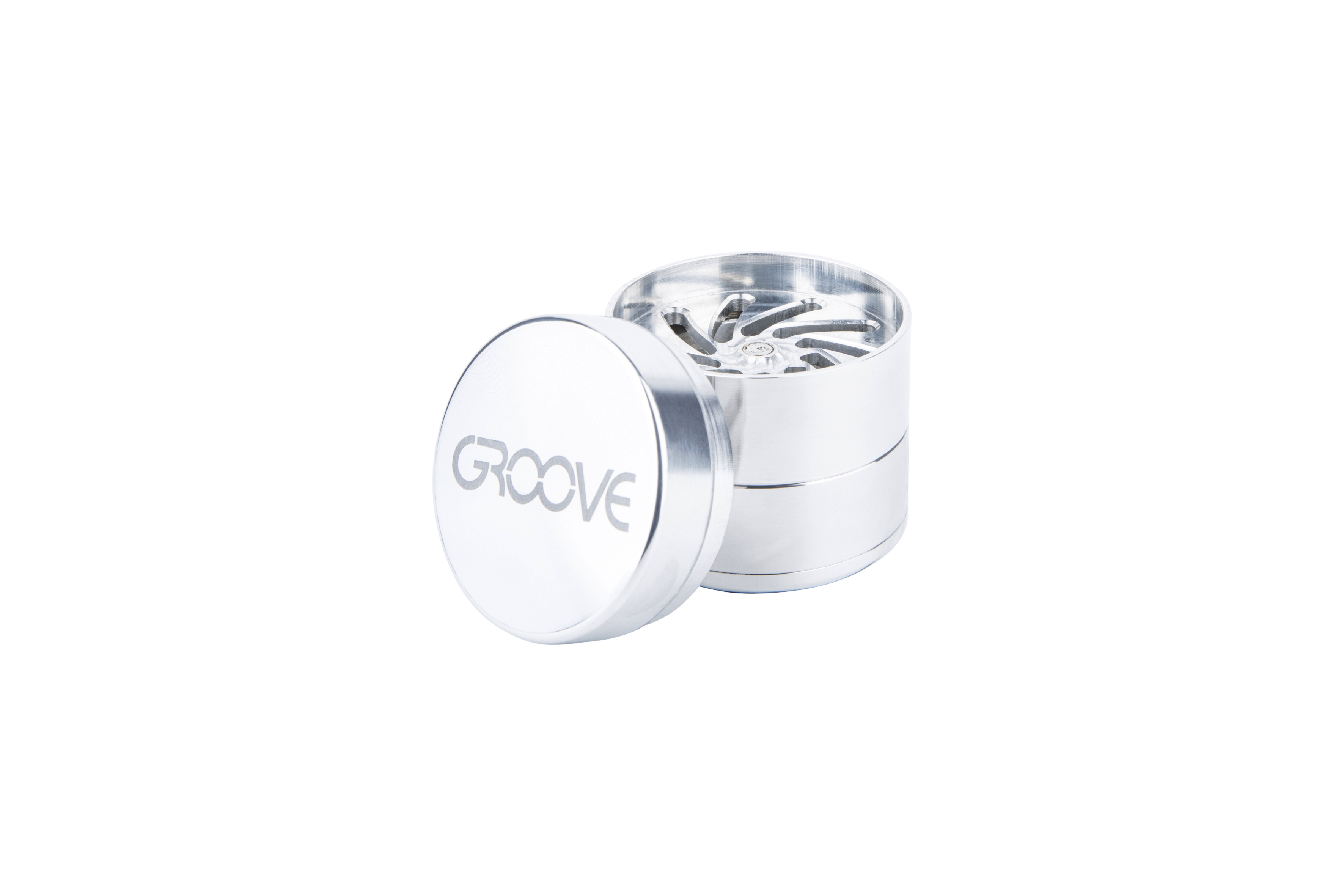 Aerospaced Groove 4-Piece Aluminum Grinders