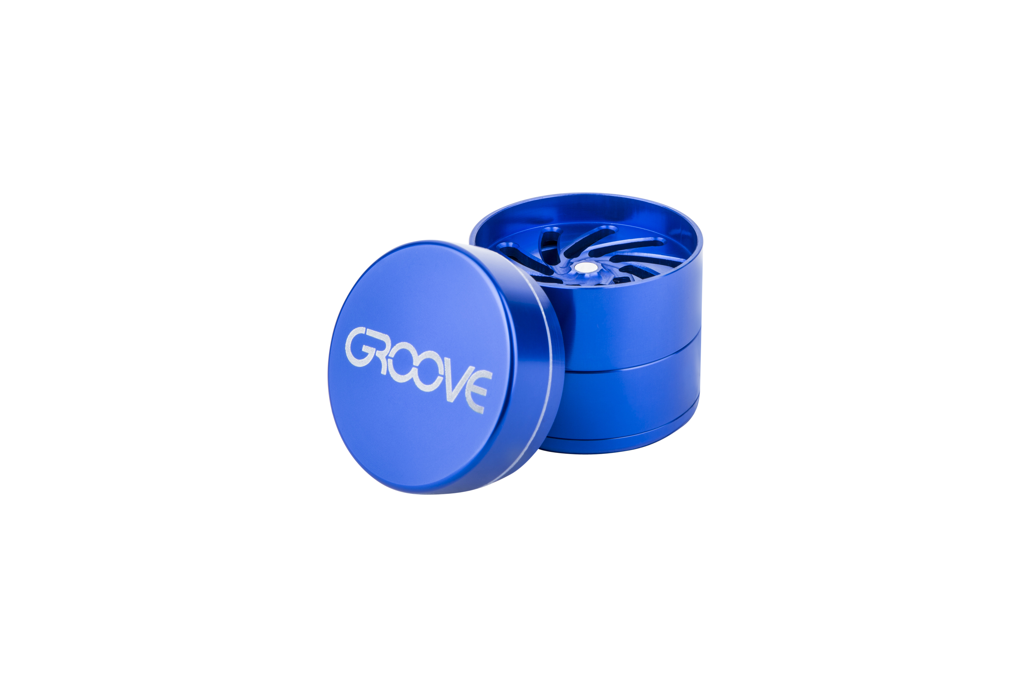 Aerospaced Groove 4-Piece Aluminum Grinders