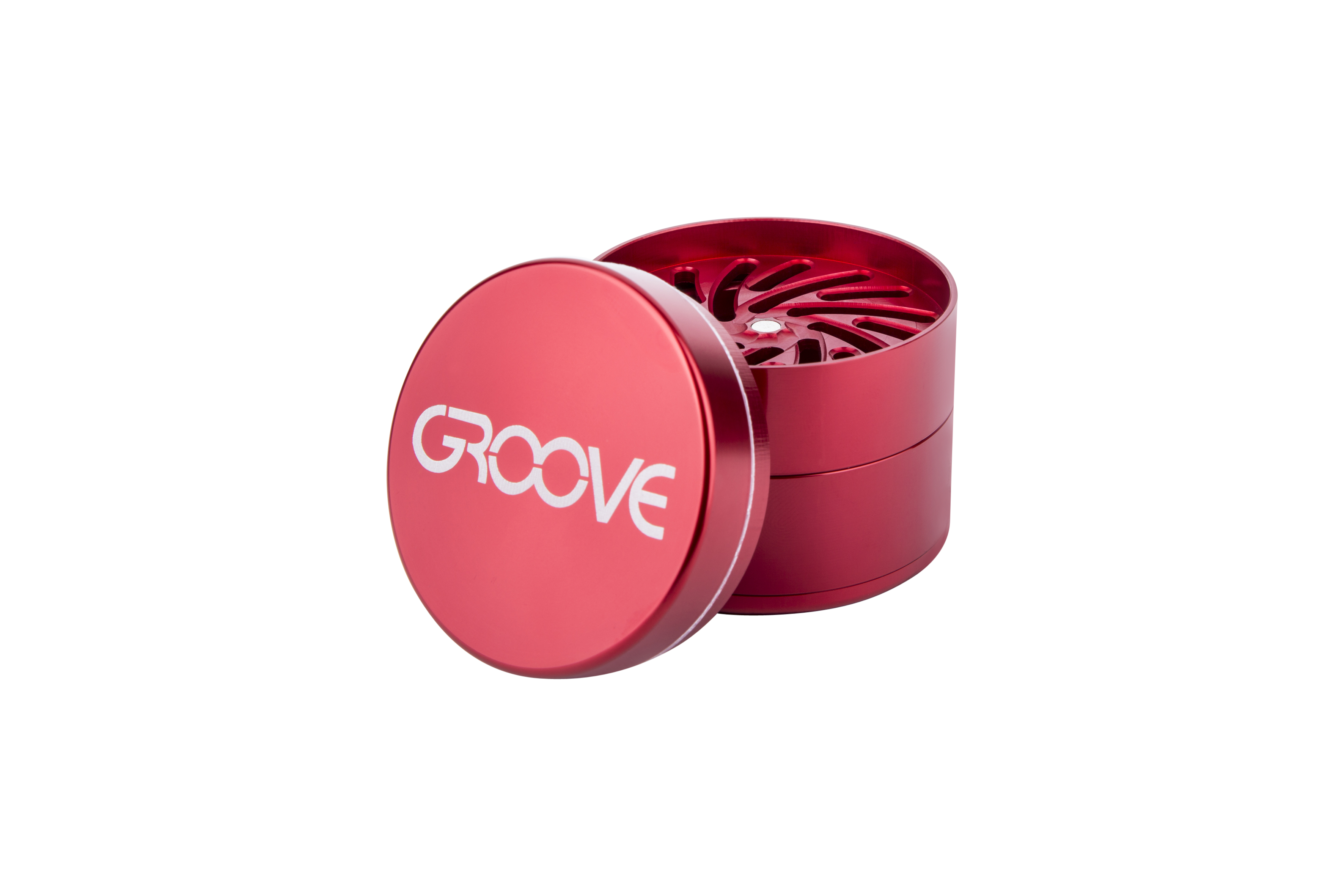 Aerospaced Groove 4-Piece Aluminum Grinders