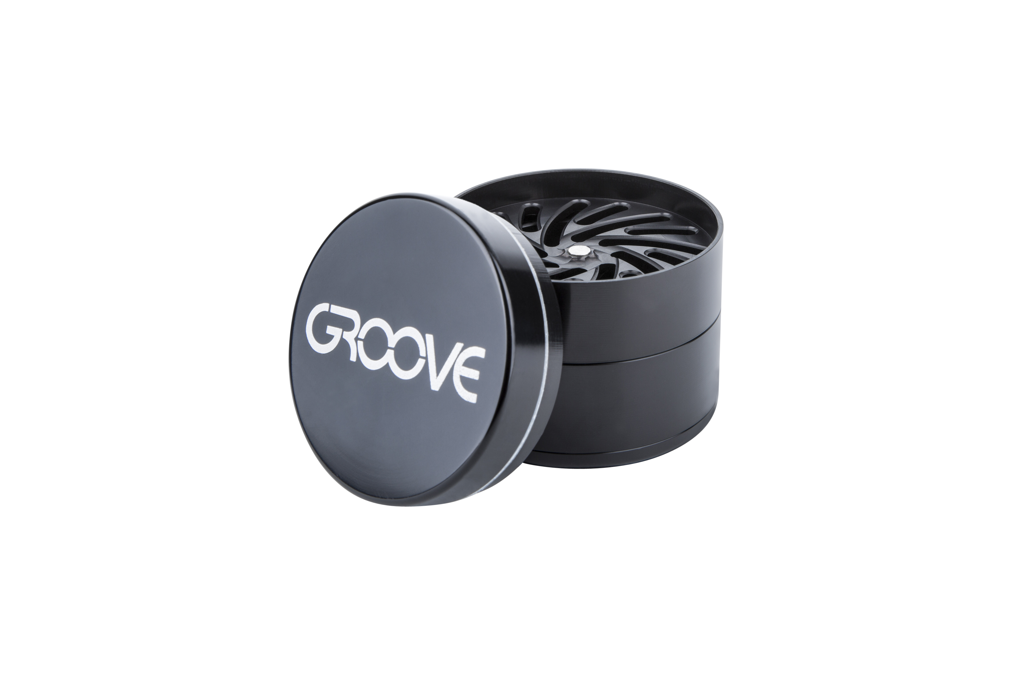 Aerospaced Groove 4-Piece Aluminum Grinders