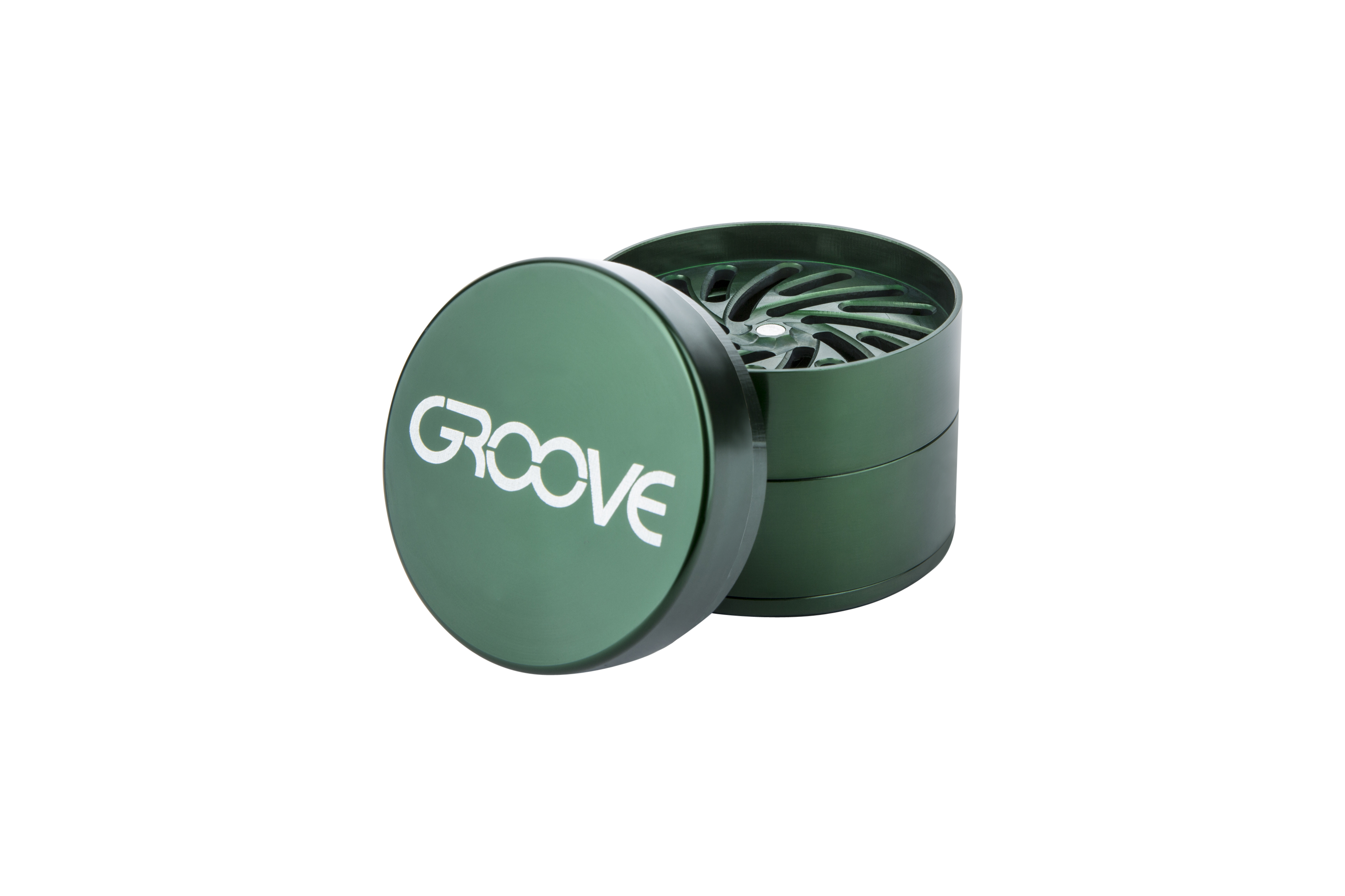 Aerospaced Groove 4-Piece Aluminum Grinders