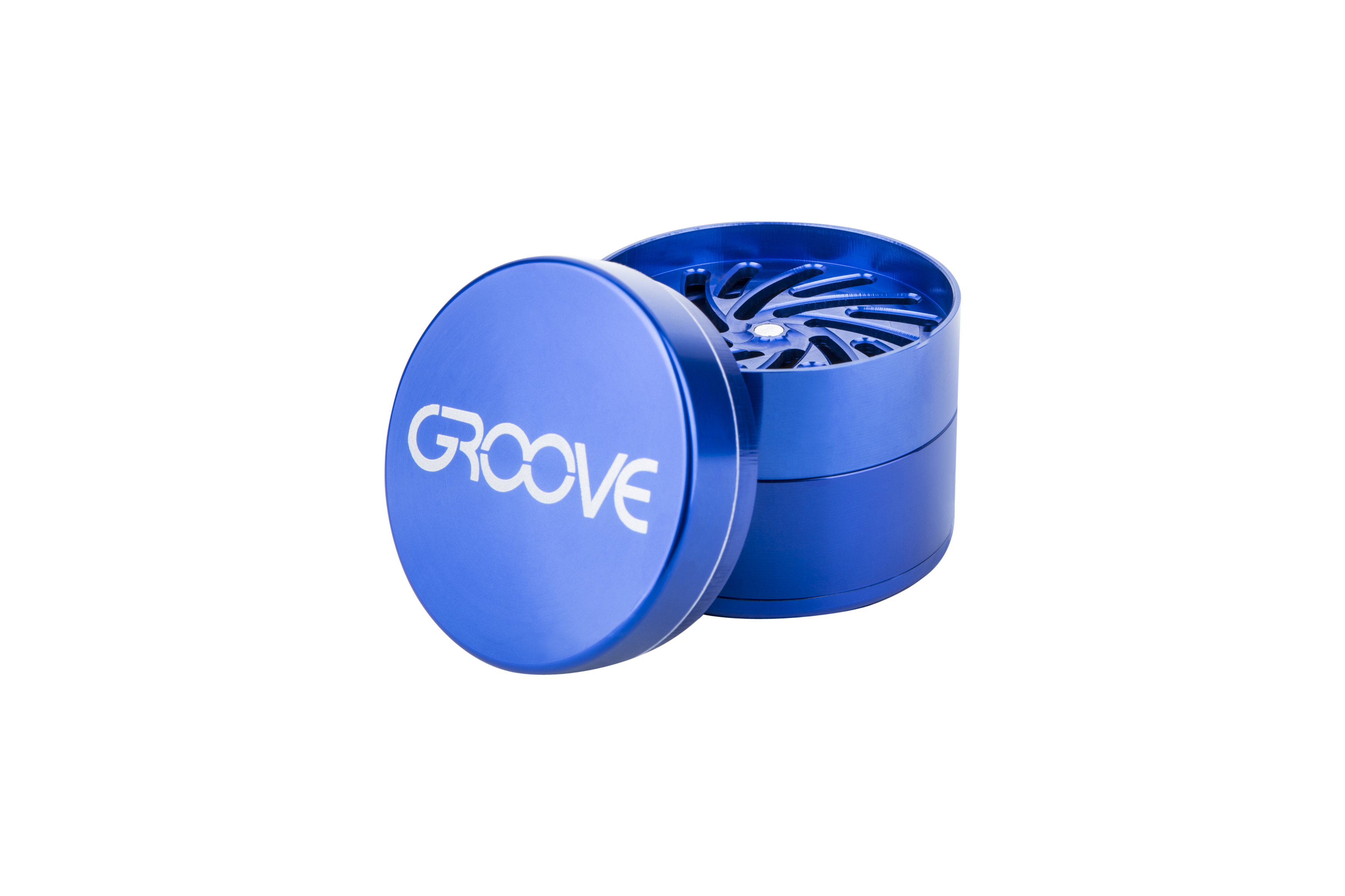 Aerospaced Groove 4-Piece Aluminum Grinders
