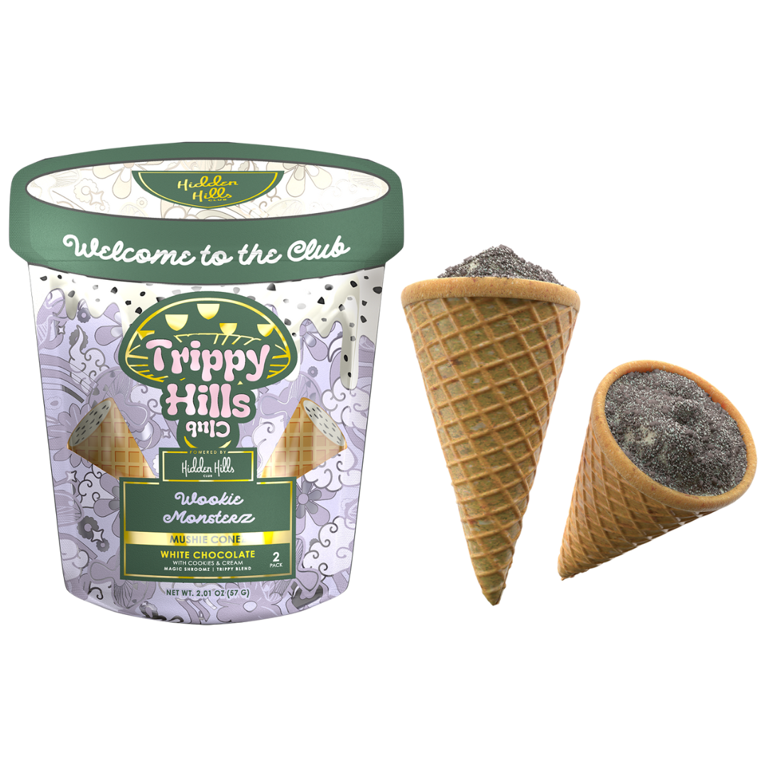 Hidden Hills Trippy Mushie Conez 2ct Best Price