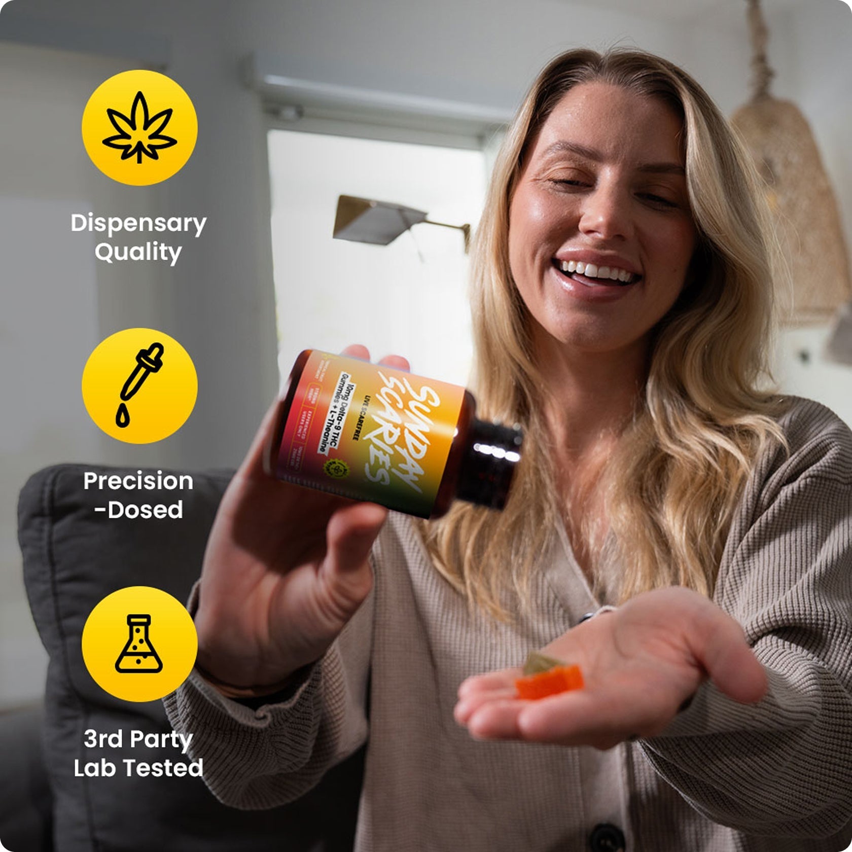 Sunday Scaries 10mg Delta-9 Gummies