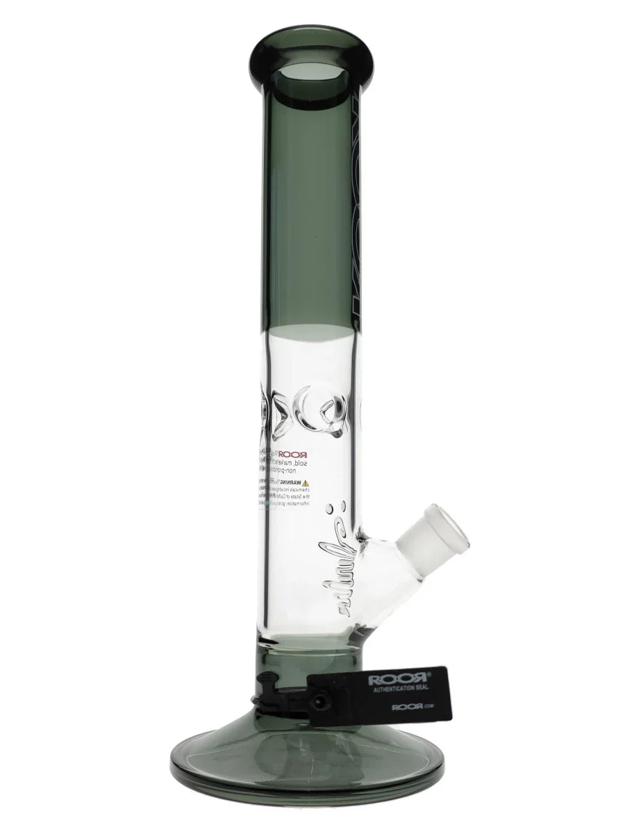 14″ ROOR Black Straight Tube 50x5mm Water Pipe