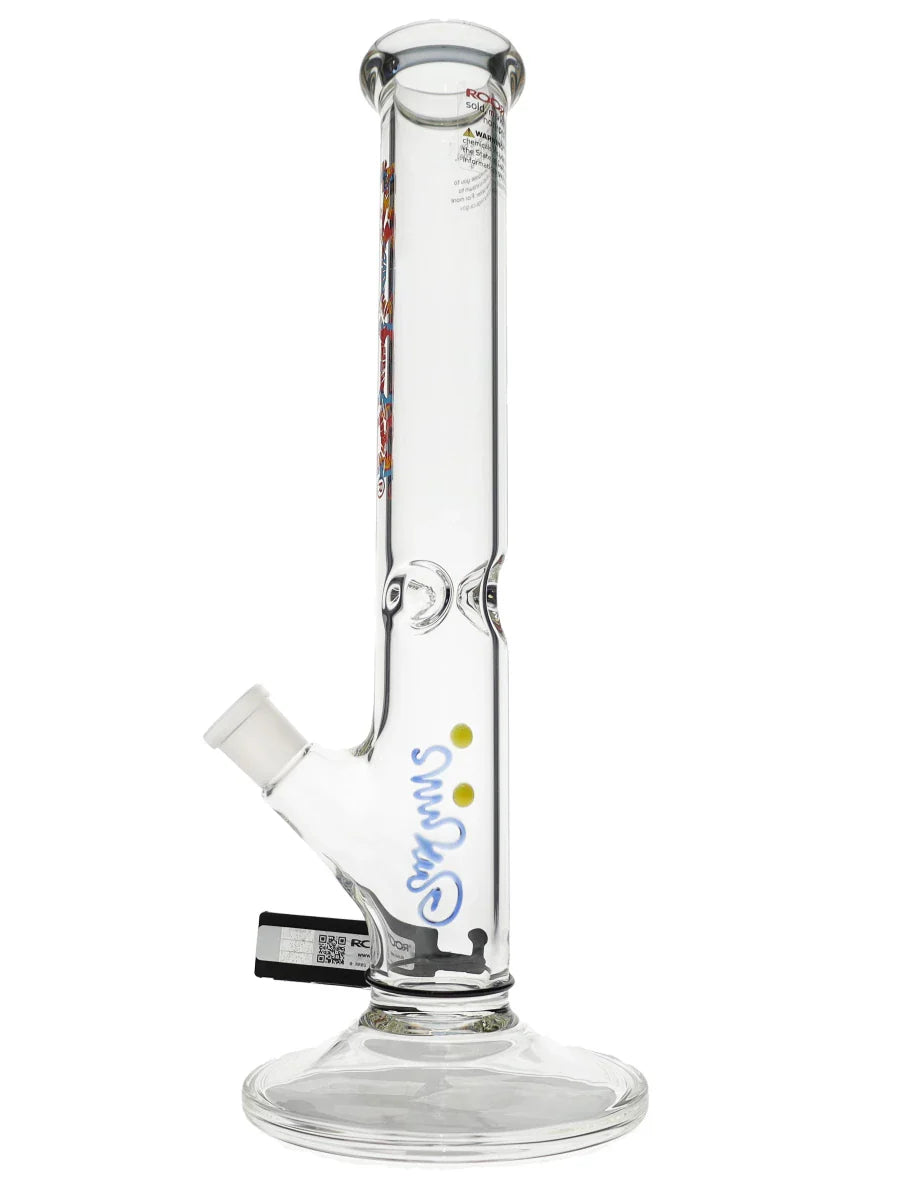 14″ ROOR Tie-Dye Straight Tube 45x5mm Water Pipe