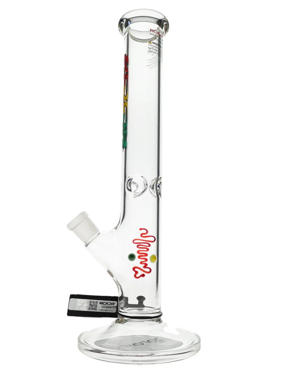 14″ ROOR Rasta Straight Tube 45x5mm Water Pipe