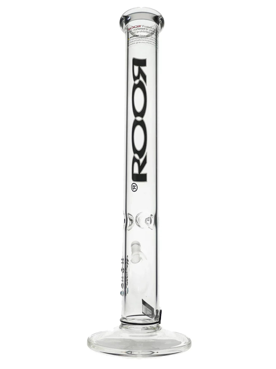 18″ ROOR Black&White Straight Tube 50x5mm Water Pipe