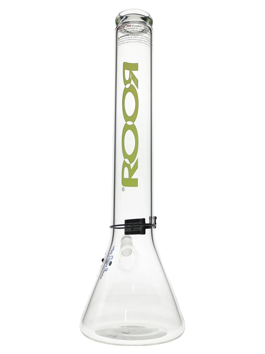 18″ ROOR Zeaker Green 60x5mm Beaker Bong