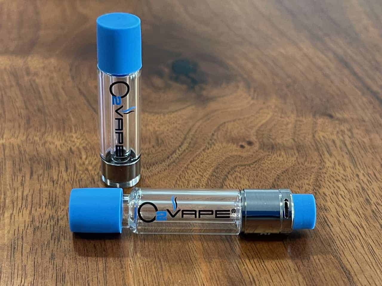 O2Vape Clearance 1ml Branded Locking All Glass Cartridge Best Sales Price - Vaporizers