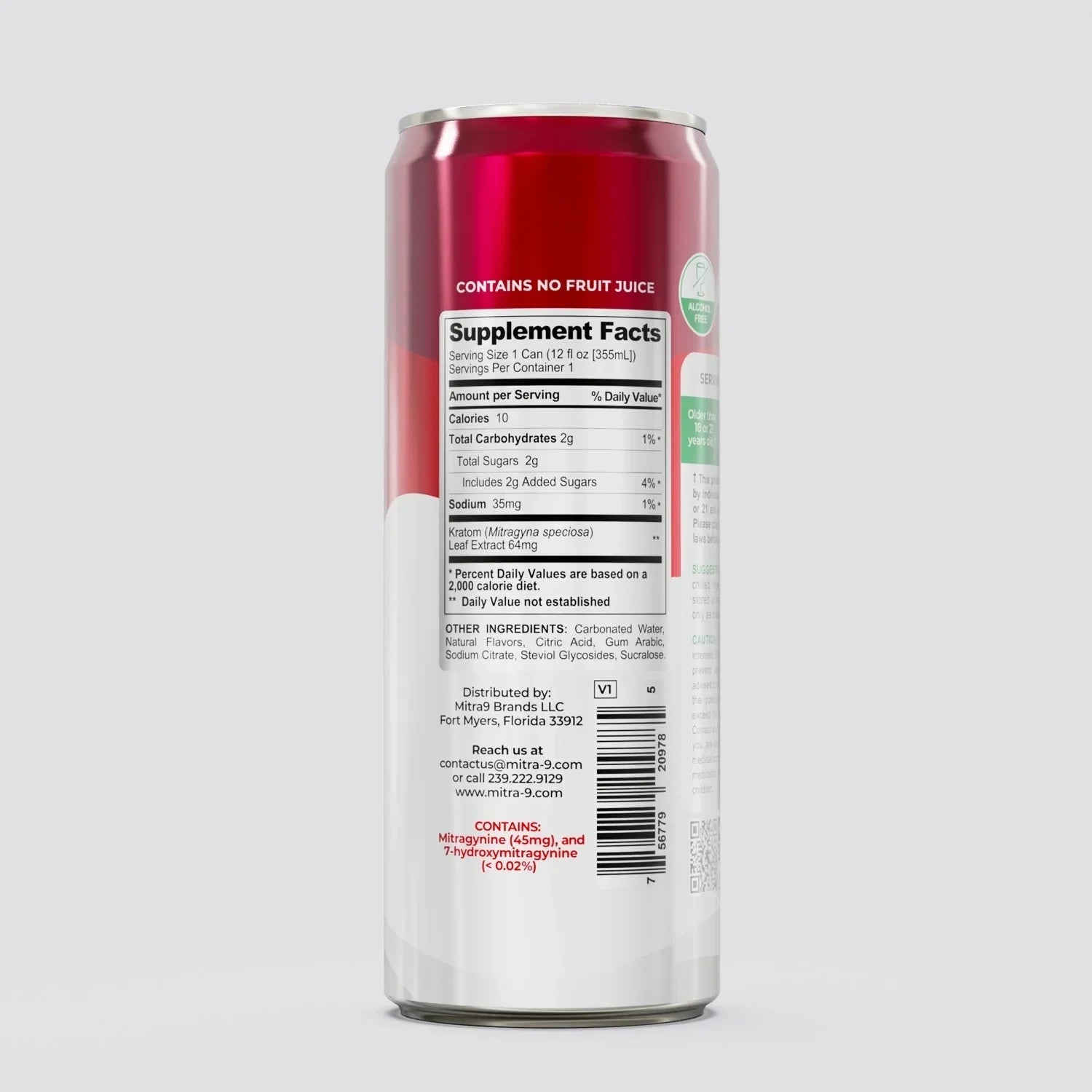 Mitra9 Watermelon Kratom Seltzer