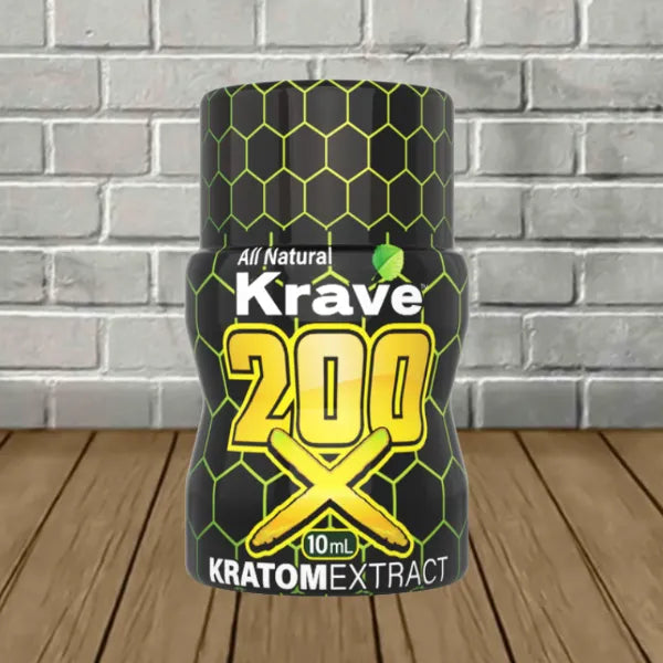 Krave Botanicals 200x Liquid Kratom Extract Shot 10ml Best Price