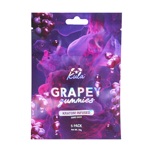 Kula Kratom Infused Grapey Gummies Best Price