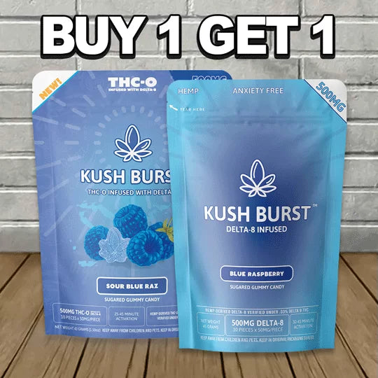 B1G1 KUSH BURST Delta 8 THC Gummies
