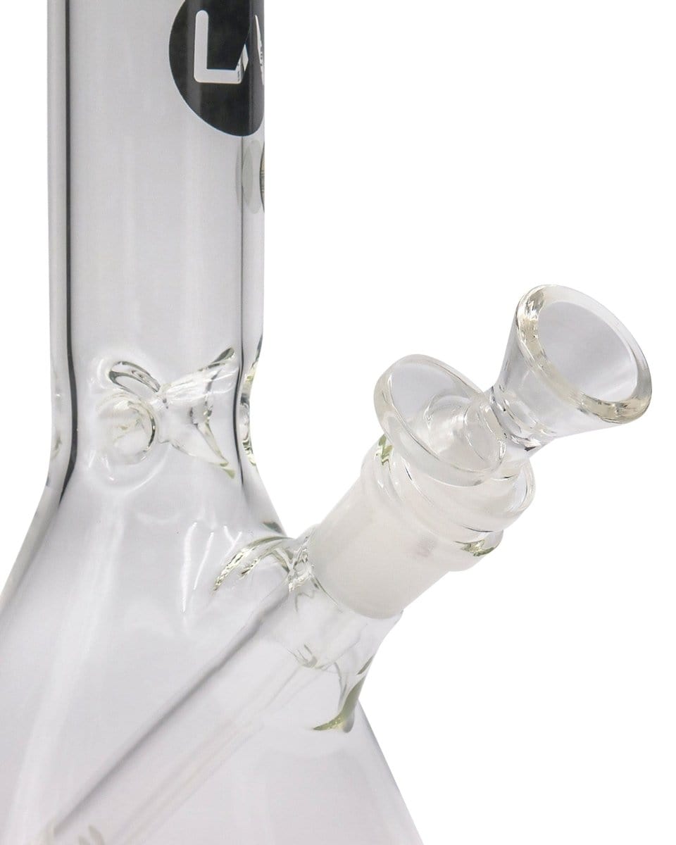 The LA Pipes 8" Thick Glass Beaker Waterpipe