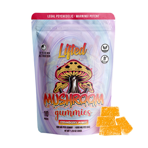 Lifted Mushroom Gummies (6000mg) Best Price