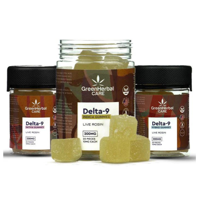 GHC Delta-9 THC Live Rosin Gummies Best Price
