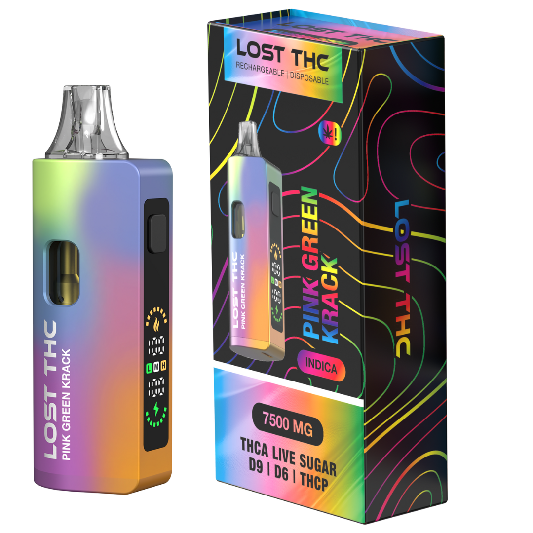 Lost THC V2 THC-A Disposable Rainbow Edition 7.5G