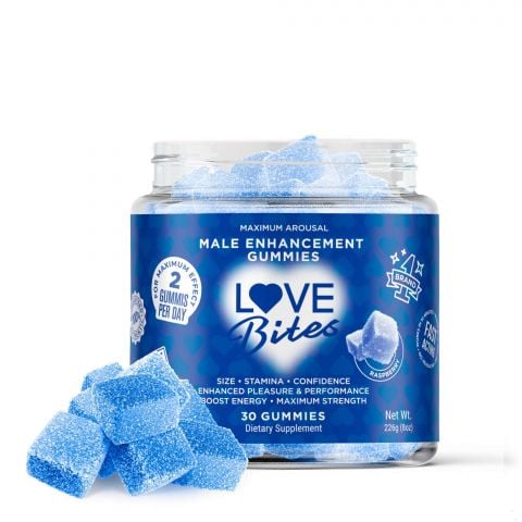 Love Bites Male Enhancement Gummies in Jar Best Price