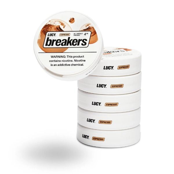Lucy Breakers Nicotine Capsule Pouches (15 Pouches/Can) Mango Flavor Best Price