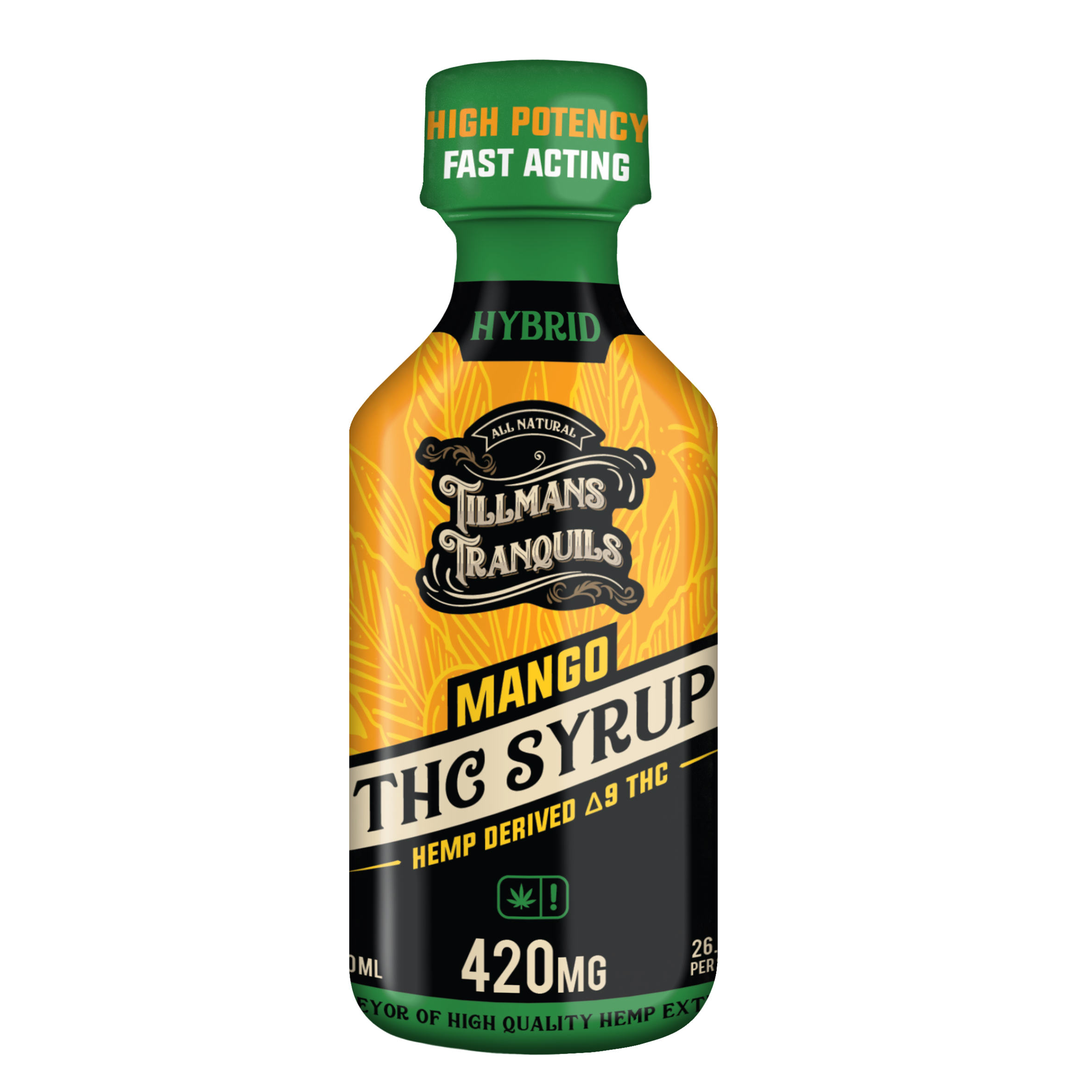 Tillmans Tranquils Mango Delta 9 THC Syrup �420mg Best Price