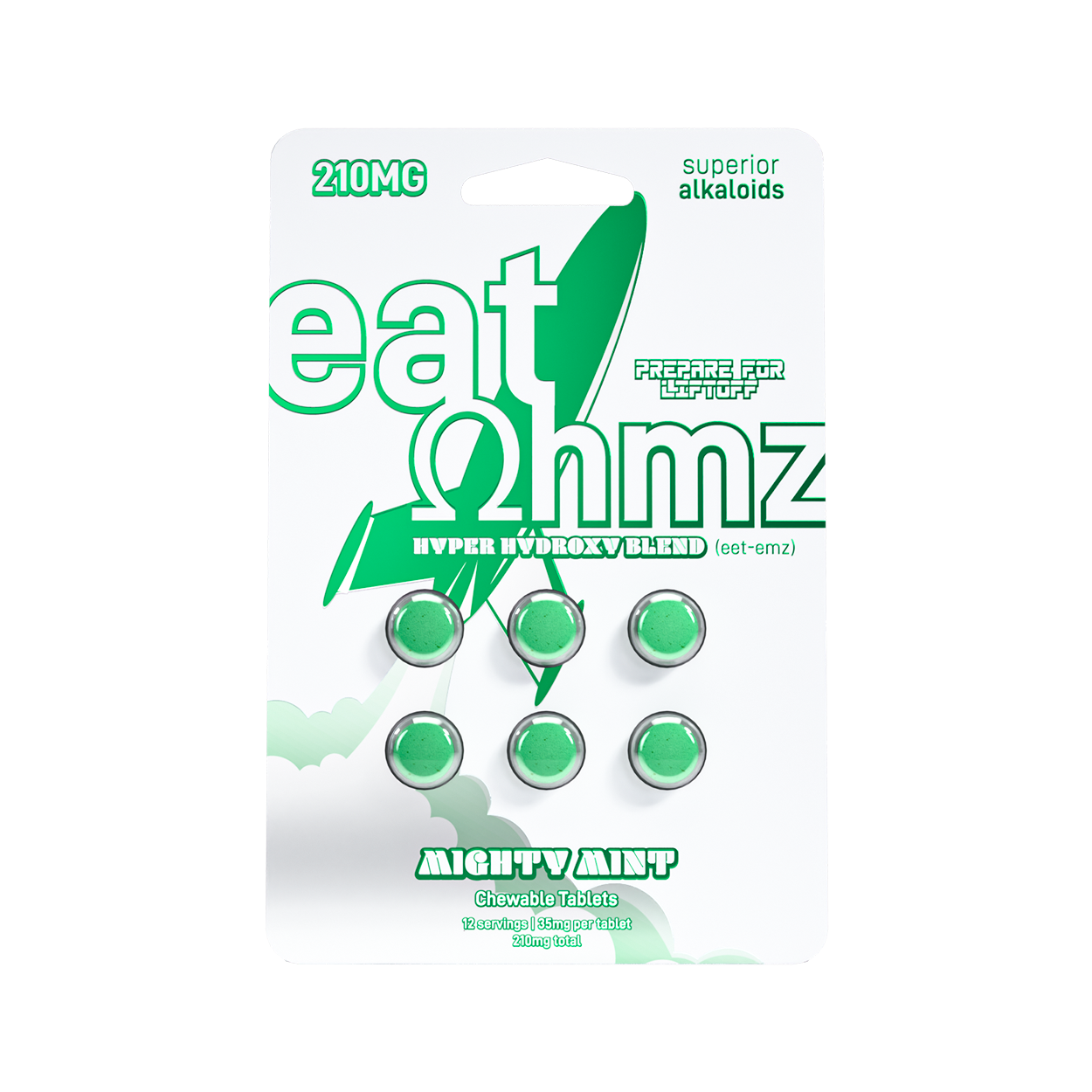 Eat Ohmz Hyper Hydroxy Chewable Tablets 210mg