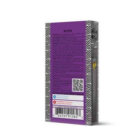 MK Ultra Vape Pen - THCM, HHC - Disposable - Blends - 1800MG Best Price