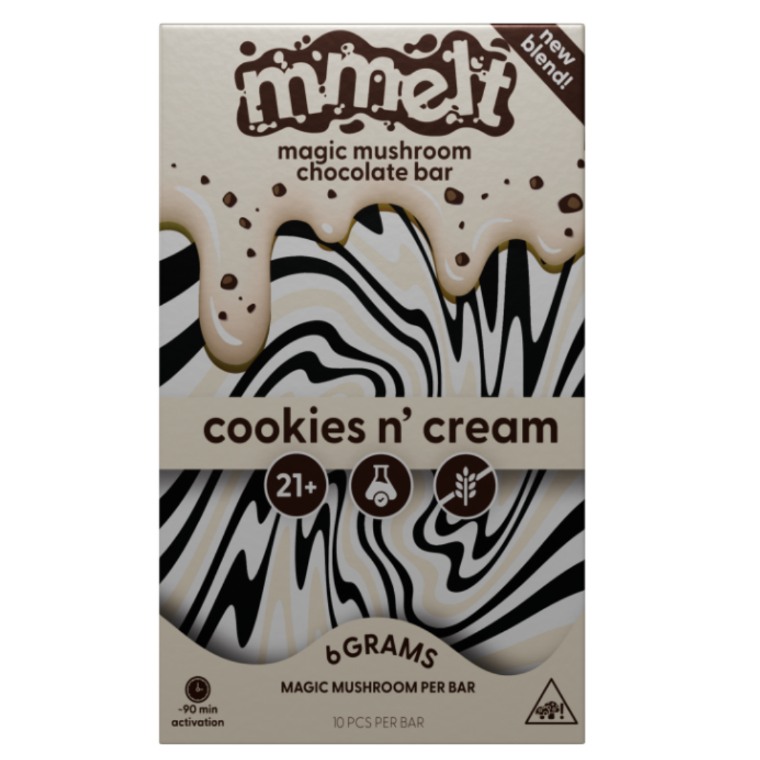 Mmelt Mushroom Chocolate Bar by Cali Extrax 6G