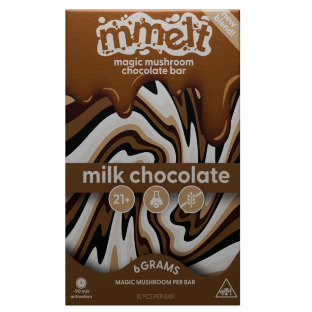 Mmelt Mushroom Chocolate Bar by Cali Extrax 6G