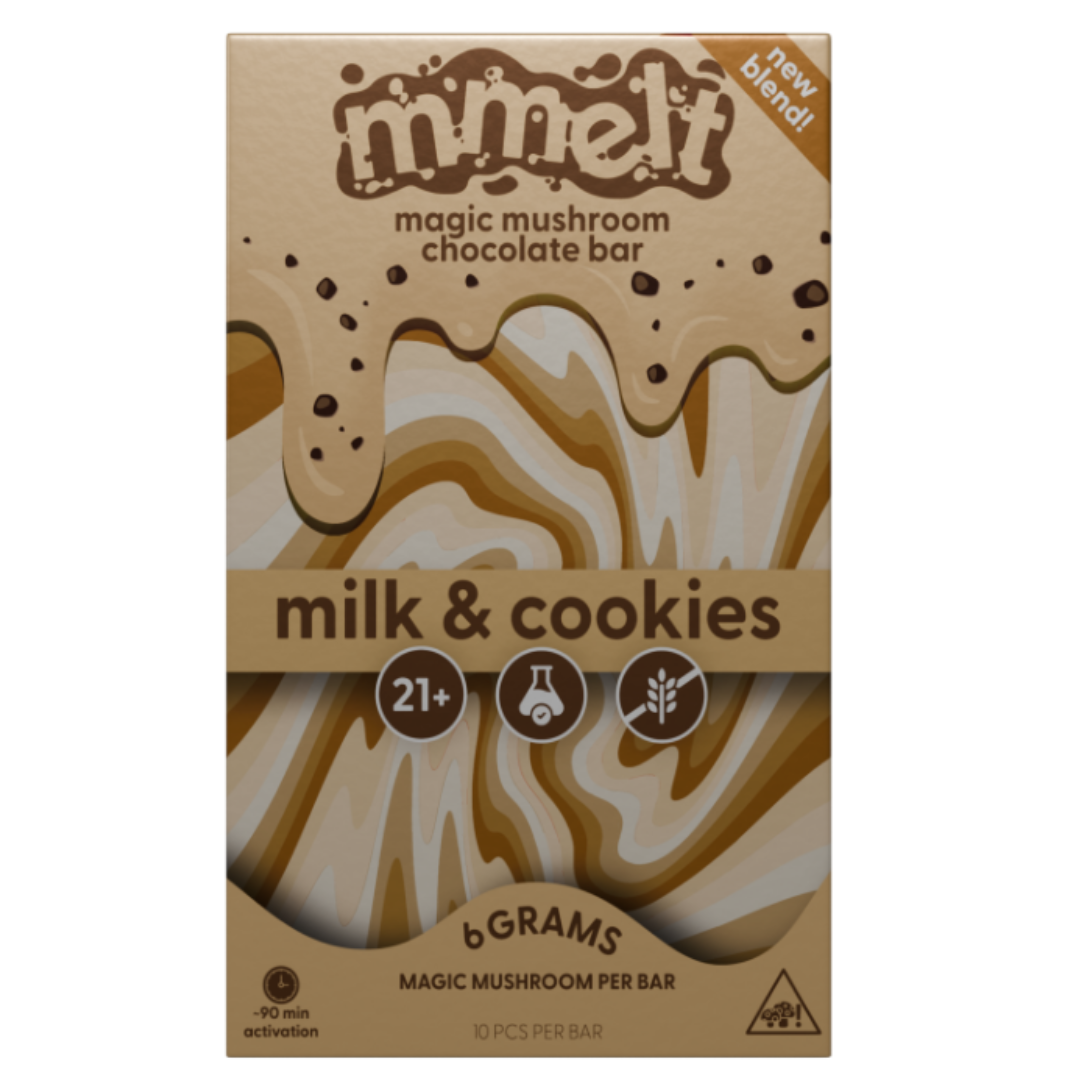 Mmelt Mushroom Chocolate Bar by Cali Extrax 6G