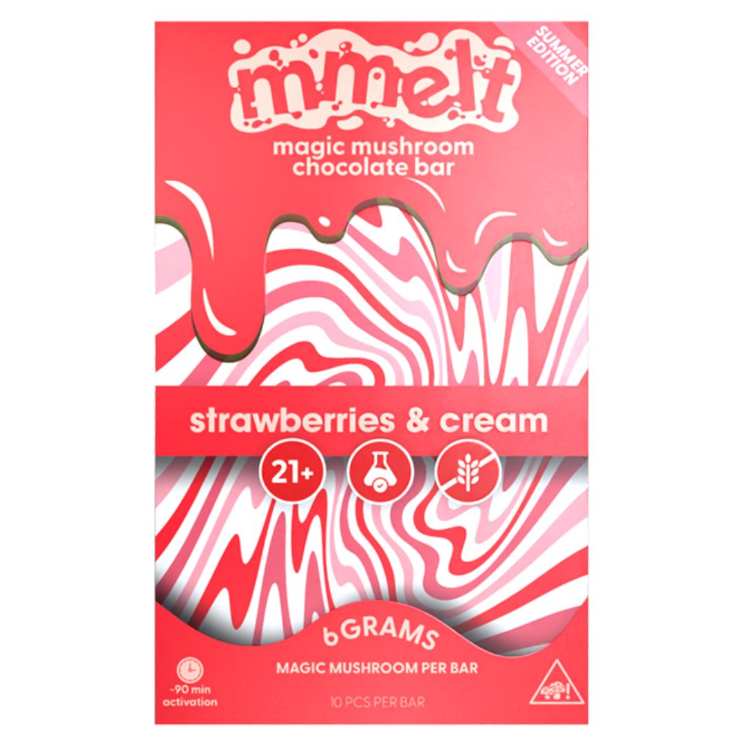 Mmelt Mushroom Chocolate Bar by Cali Extrax 6G