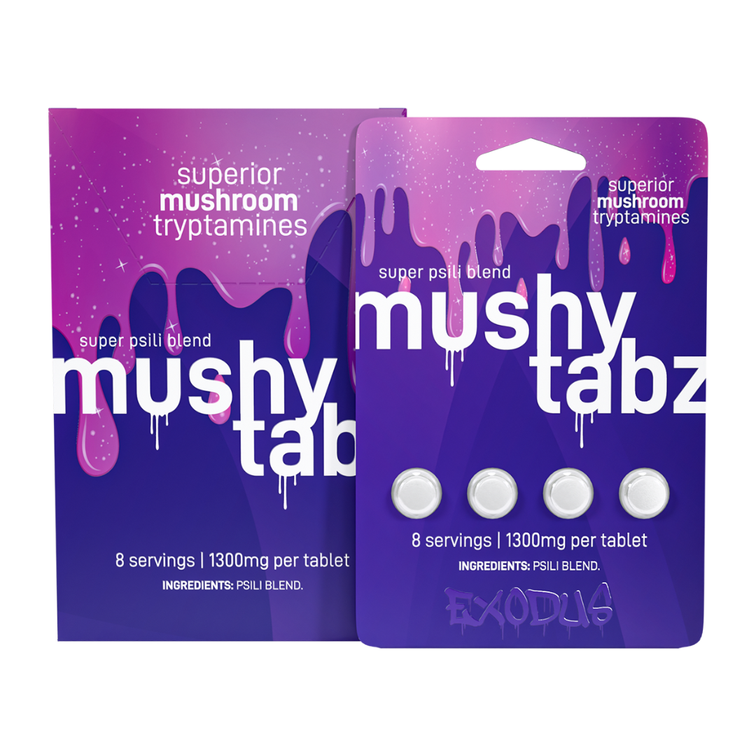 Exodus Mushy Tabz Super Sili Blend Mushroom Extracts