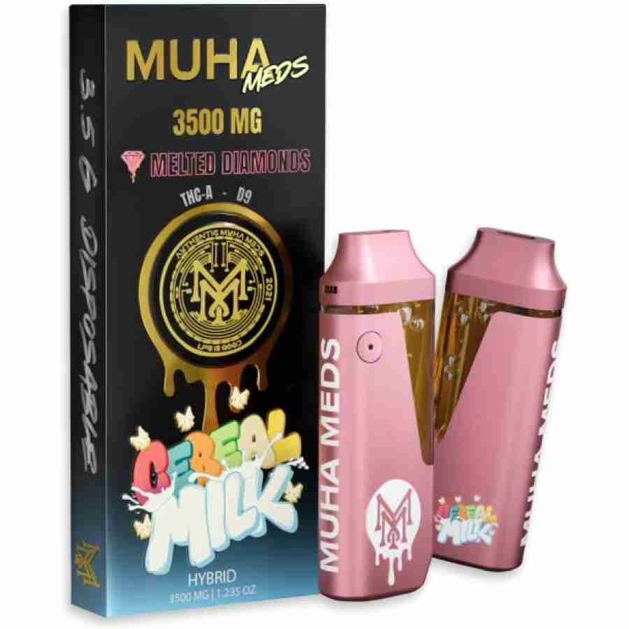 Muha Meds THCa Delta-9 THC Melted Diamonds Disposable 3.5g Best Price