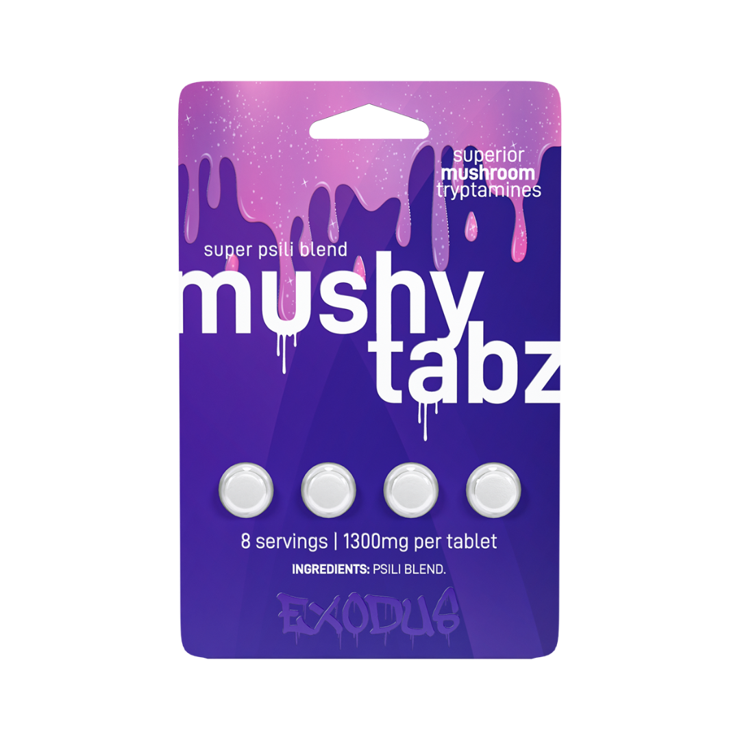 Exodus Mushy Tabz Super Sili Blend Mushroom Extracts